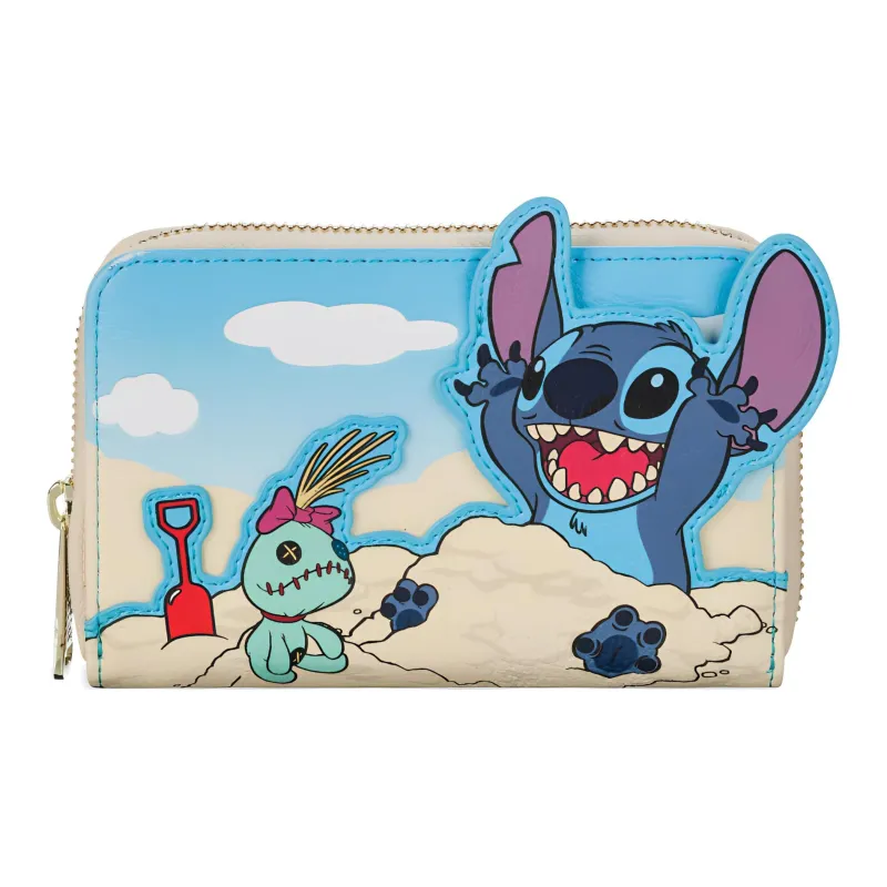 Disney Polyurethane Wallet Unisex Blue-0