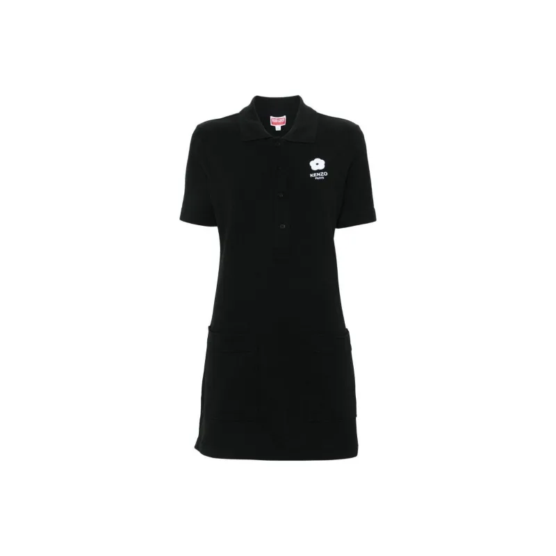 KENZO Boke Flower motif Polo Dress-0