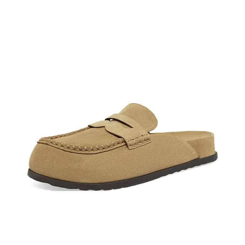 ASH Rubber Sole Slip Resistant Closed Toe Slippers Men's-6