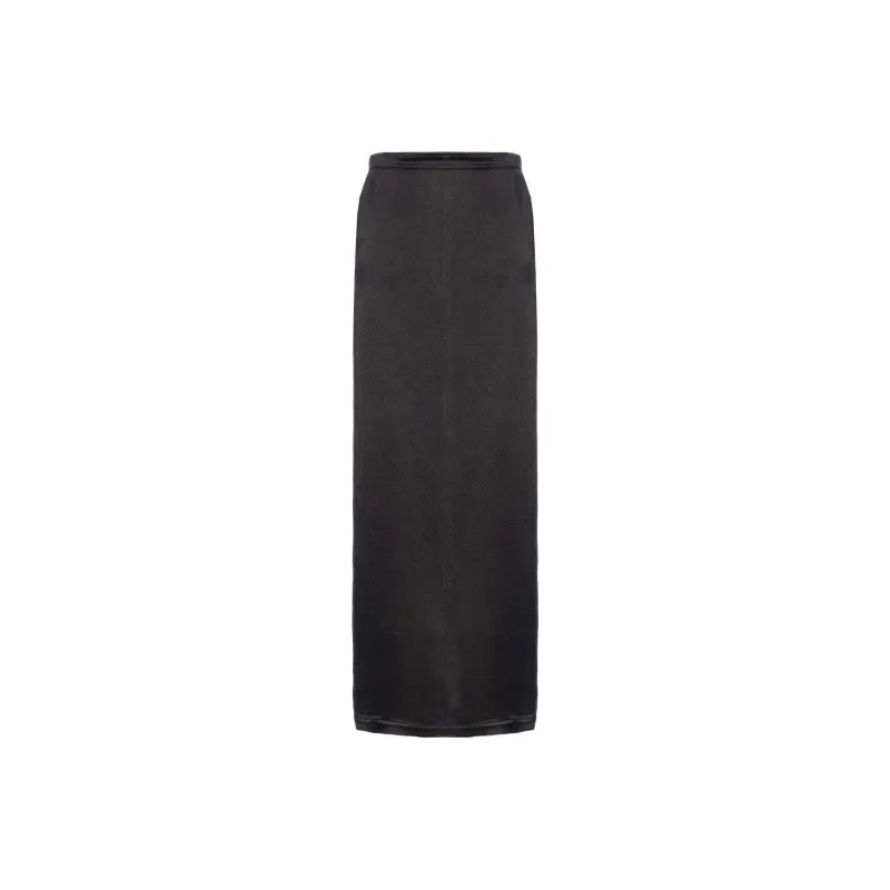 PINKO Rear slit Maxi Skirt-0