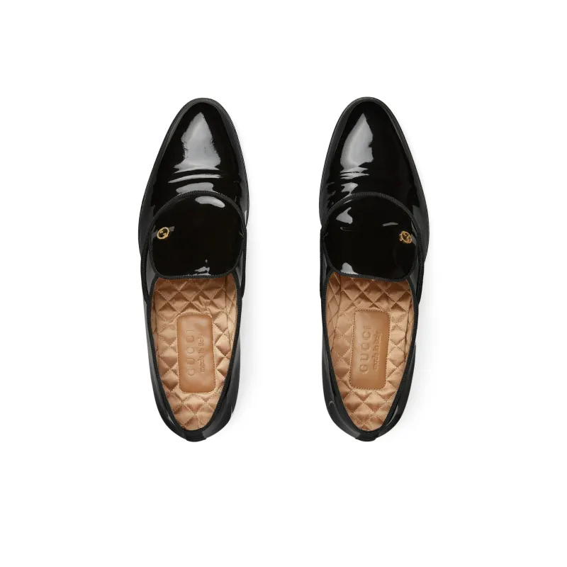 GUCCI Loafers Men Black-3