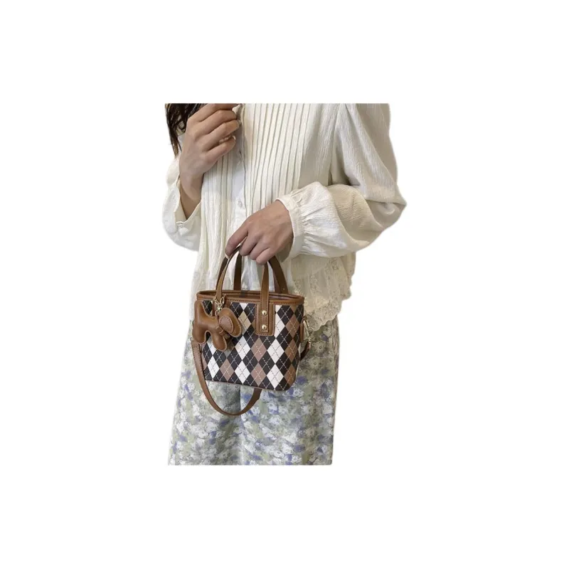 ROUNDOT PU Shoulder Bag Women's Multicolor-10