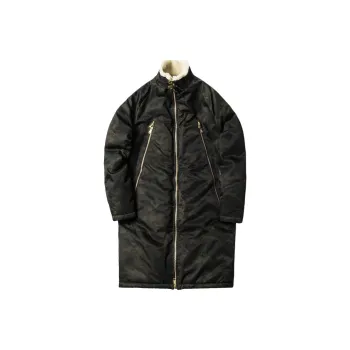 KITH Coat Men's Camouflage Black
