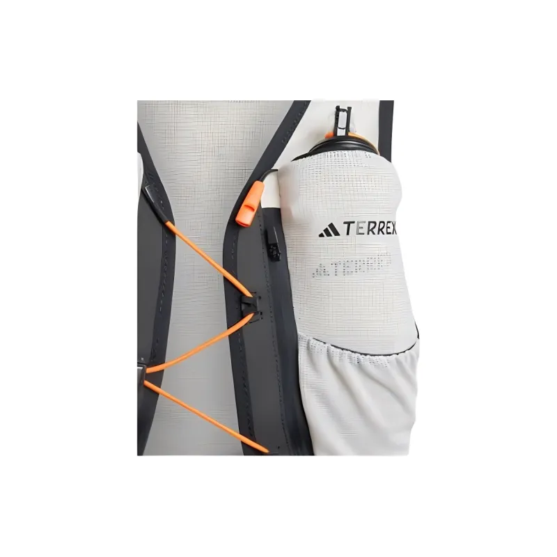 Adidas Terre 5L Mountaineering Bag Outdoor Bag Recycled Material Light Gray & Black Unisex-4