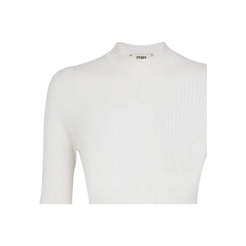 FENDI Slim Fit Crewneck Jumper-3