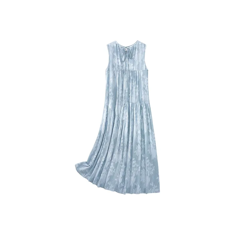 Cypress House Sleeveless Dress Women's Lake Blue-1