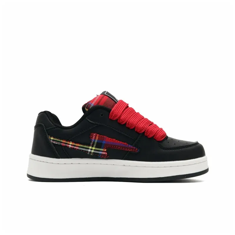 T628 Puffy Shoes Cushioned Wear-Resistant Lightweight Breathable Slip-Resistant Low-Top Skateboard Shoes Unisex-100