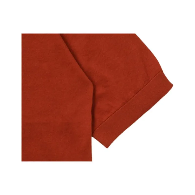JOHN SMEDLEY Polo Shirt Men's Brick Red-1