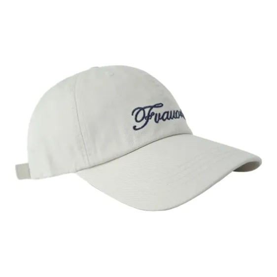 FREE RABBITⅡ Korean Style Trendy Letter Embroidery Accentuates Face Baseball Caps Unisex-5