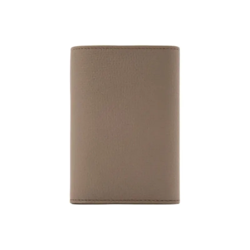 LOEWE Anagram Calfskin Wallet Trumpets Women's Mouse Gray-3