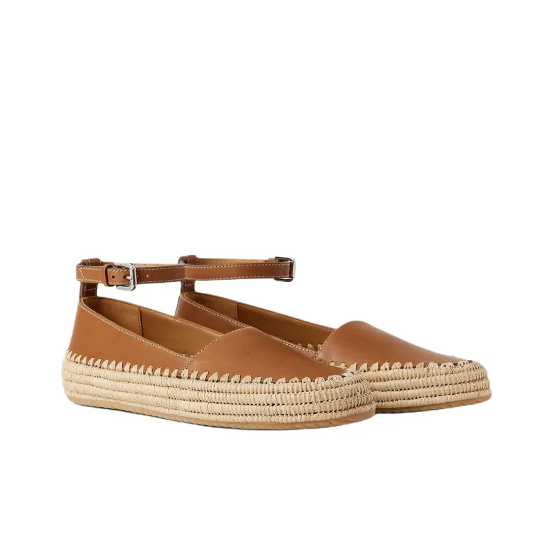 Ralph Lauren Collection Astred Espadrilles Women's Brown-2