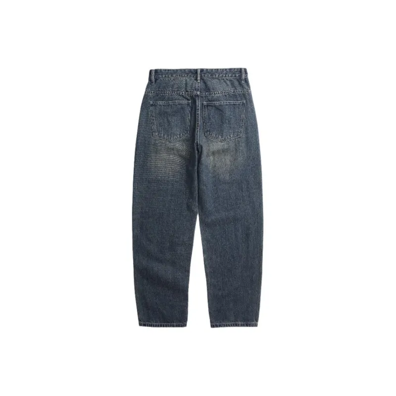 DUATOGE Jeans Men's Vintage Blue -3