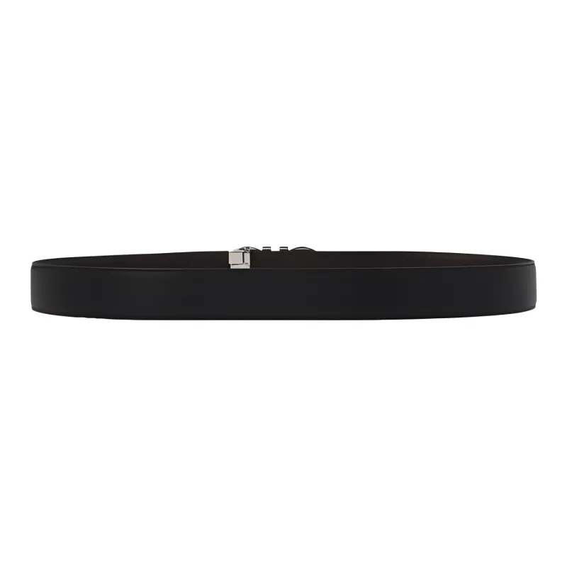 Ferragamo Leather Belts Men Black-1