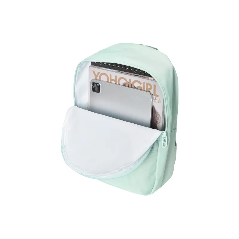 HINY Polyester Mini Backpack Unisex Mint Mambo Color-3