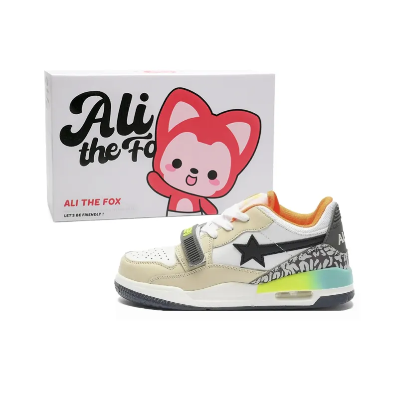 ALI THE FOX Balanced, Lightweight, And Breathable Low Top Skateboard Shoes Unisex-164