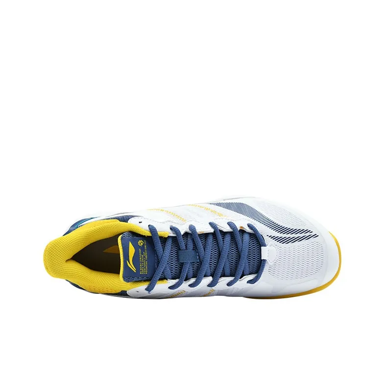 LiNing Quick Start Slip-Resistant Impact-Resistant Lightweight Low-Top Badminton Shoes Men's Indigo-3