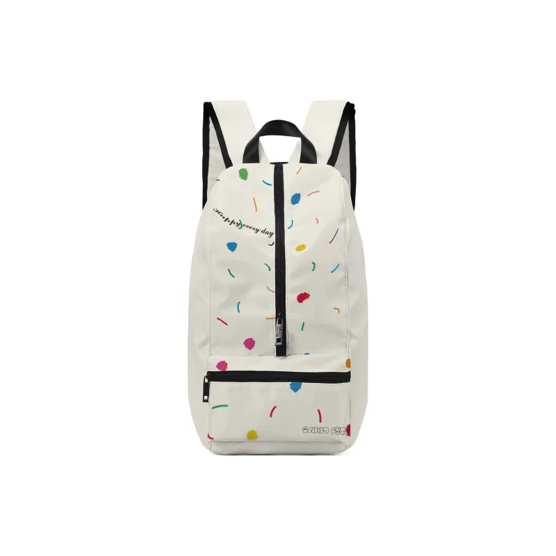 Soundbyte Polyester Backpack Unisex Multicolor-25