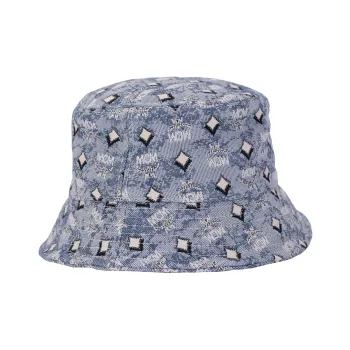 MCM Bucket Hats Unisex Gray