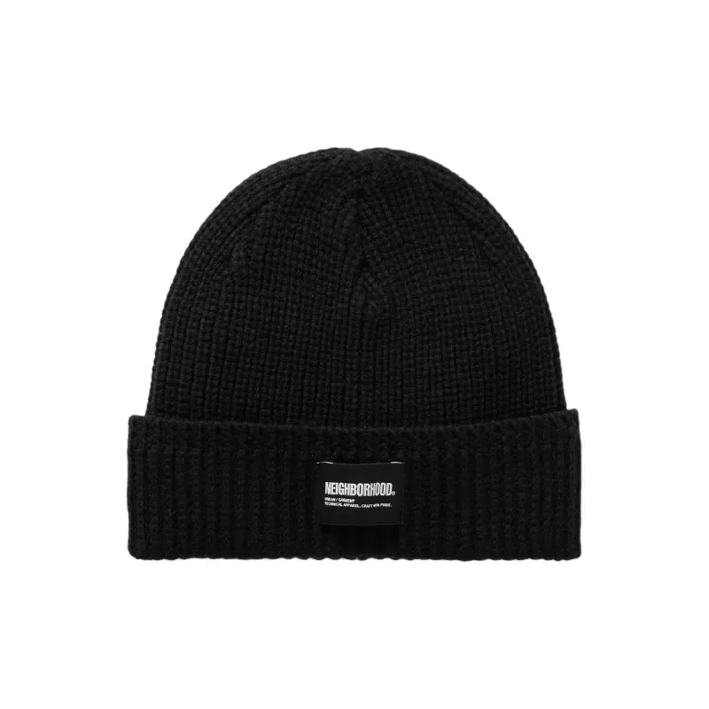 NEIGHBORHOOD Acrylic Fiber Beanies Men's Black-0