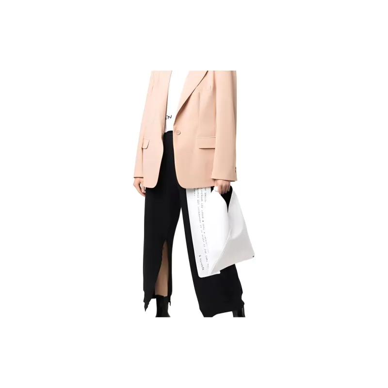 MM6 Maison Margiela Polyester Handbag Regular Unisex White-2