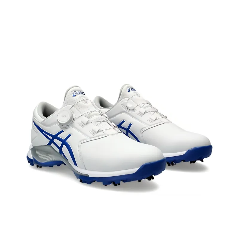 Asics Gel Ace Pro M Boa Slip Resistant Low Top Golf Shoes Men's White Blue-2