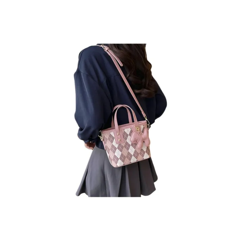 ROUNDOT PU Shoulder Bag Women's Multicolor-8