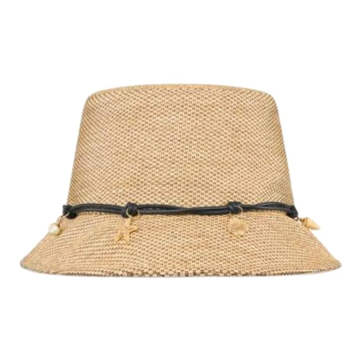 DIOR Polyamide, Polyester, Cotton, Lambskin, Metal Bucket Hats Unisex Brown-0