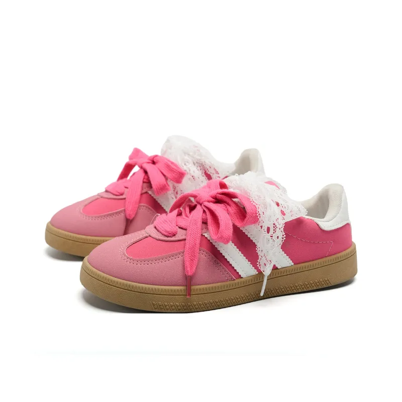Circle Small Coverage Abrasion Resistant Lightweight Low Top Skateboard Shoes Women's-24