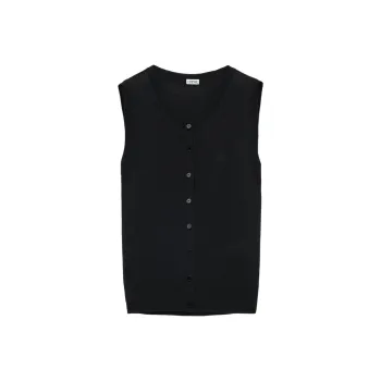 LOEWE SS25 Tank Top Women's Black