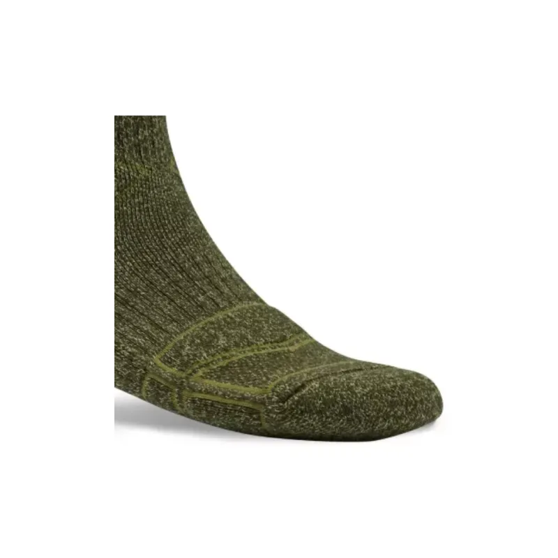 Columbia Hike Unisex Merino Hike Crew Sock Mid-Calf Socks Unisex 1 Pack Green-2