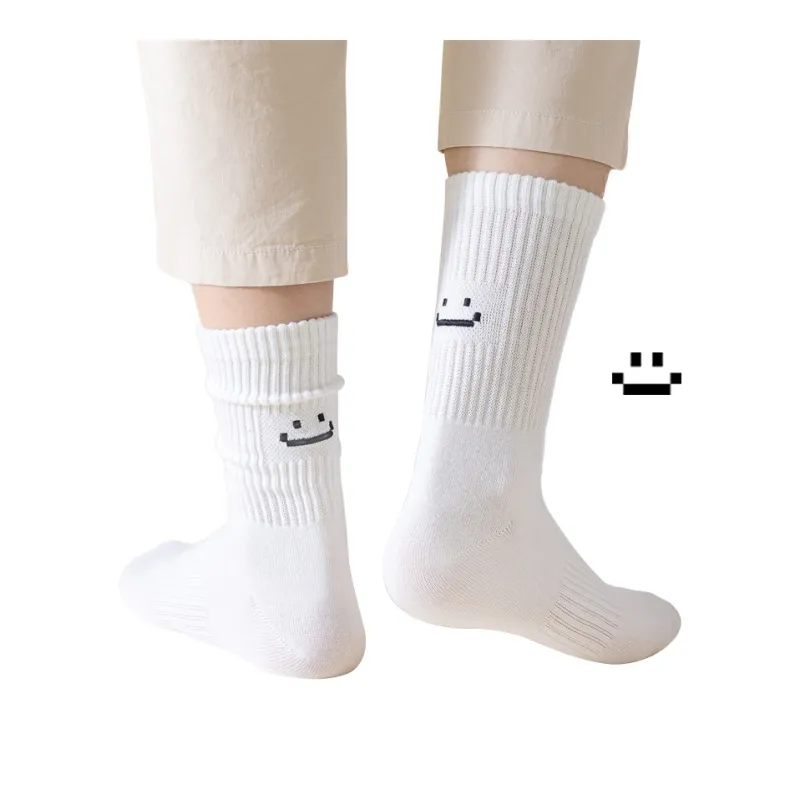 JIAZINI Mid Calf Socks Men's 5 Pack-10