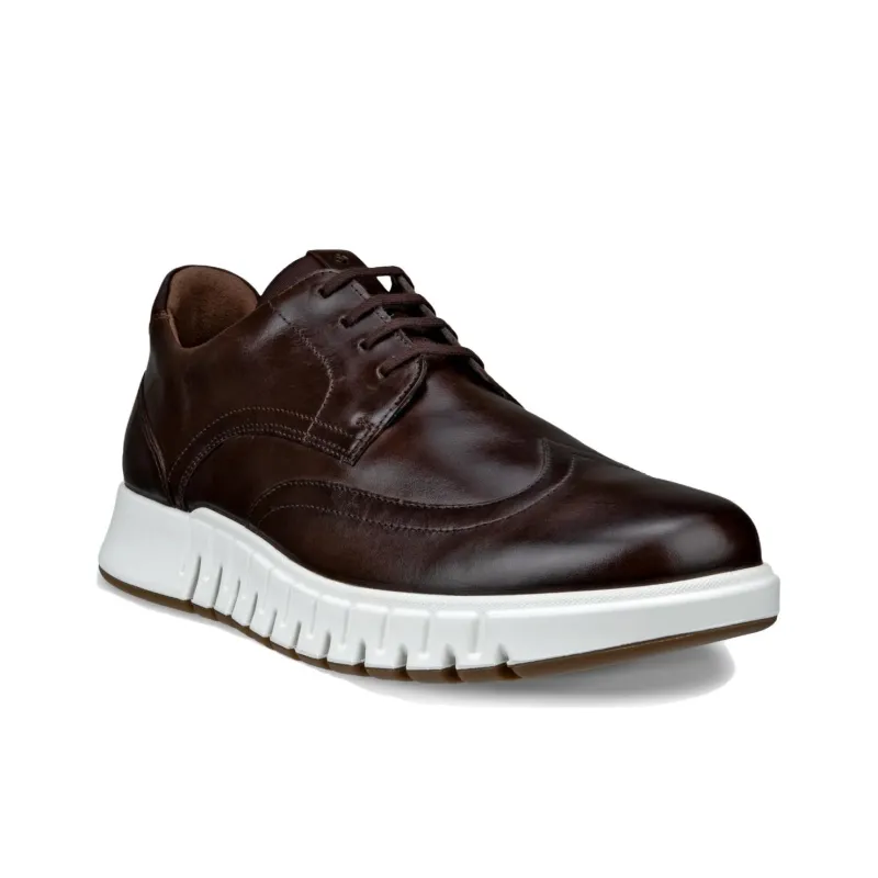 Ecco Gruuv Hybrid Casual Shoes Men's Brown-3