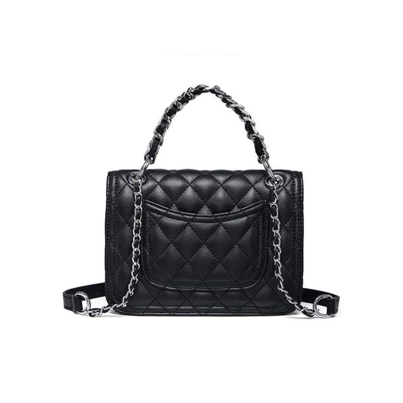 RED DRAGONFLY The First Layer Of Calfskin Premium Shoulder Bag, Crossbody Bag, Handbag Medium Size Unisex Ecru Black-11