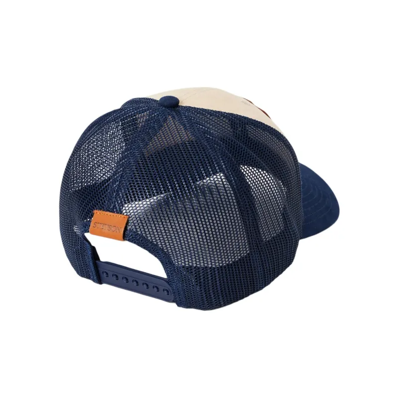 STETSON Cotton Polyester Baseball Caps Unisex Khaki/Blue-2