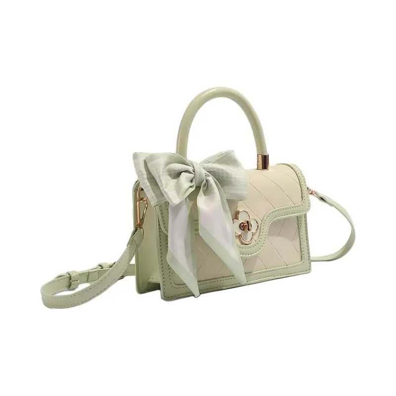 NX DOUGHNUT PU Casual Versatile Handbag Crossbody Bag Regular Women's Green-3