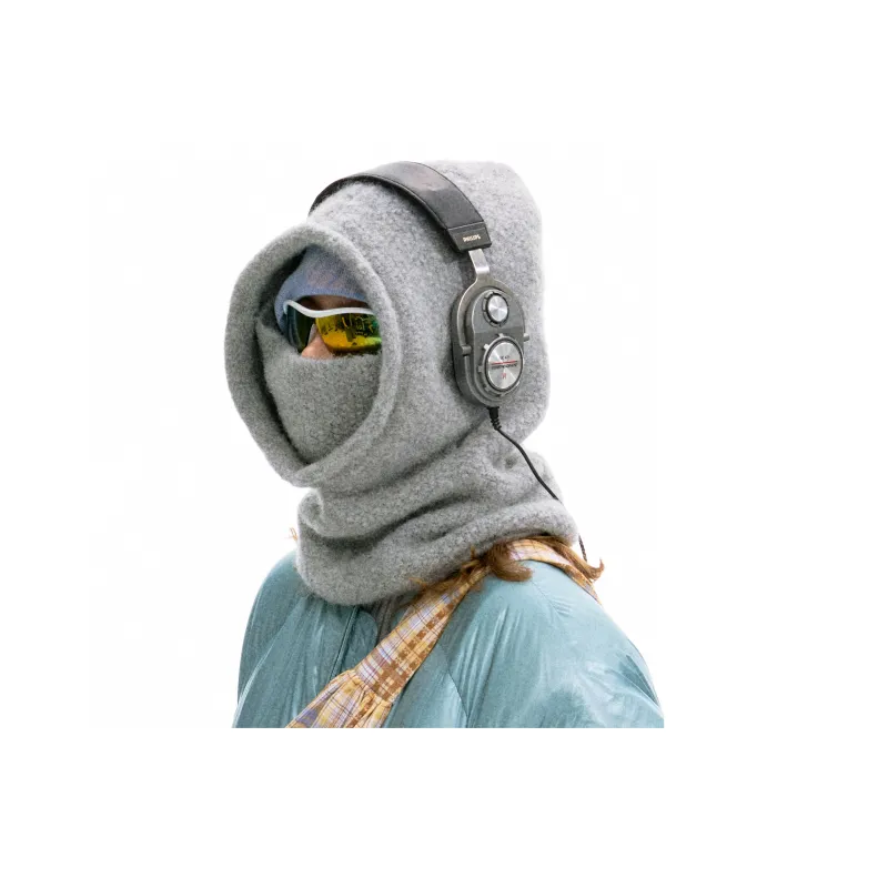 NOTHOMME Knitted Fabric Hats Hood Unisex-3