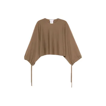 'S MAX MARA SS25 Sweater Women's Hu Tao Brown