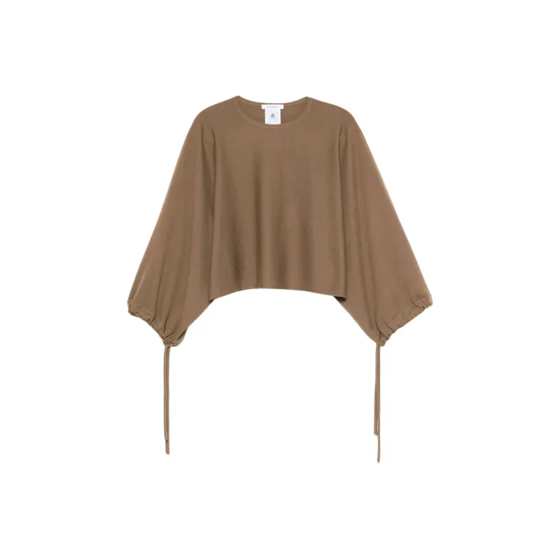 'S MAX MARA SS25 Sweater Women's Hu Tao Brown-0