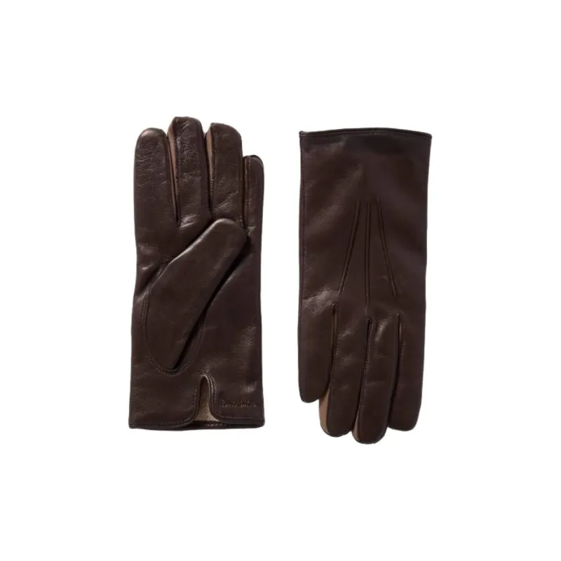 Paul Smith Full Finger Leather Gloves-1