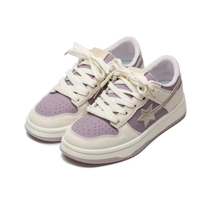 Zun'er Lightweight Support Low Top Skateboard Shoes Women's-17