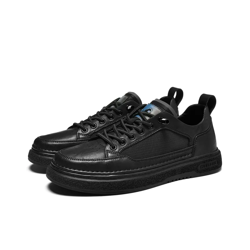HLA Fashionable Comfortable Lace-Free Casual Shoes Classic And Versatile Low-Top Skateboard Shoes Men's-1