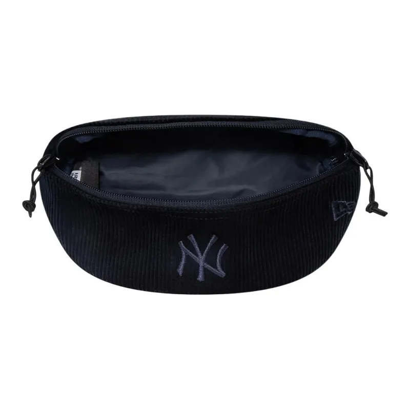 New Era MLB Collaboration Fabric One Shoulder Crossbody Fanny Pack Men's Dark Blue-4