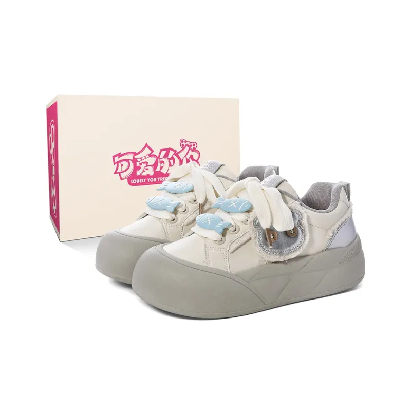 Lovely You Lightweight Anti-Slip Low-Top Skateboard Shoes Women's-30
