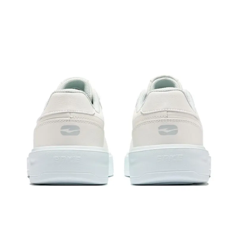Erke Heavenly Strategy Slip Resistant, Abrasion Resistant, Impact Resistant Low Top Skateboard Shoes Women's White-4