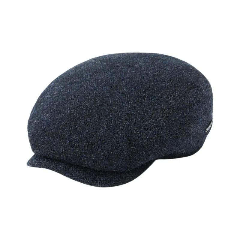 STETSON Wool Cotton Berets Unisex Navy-0