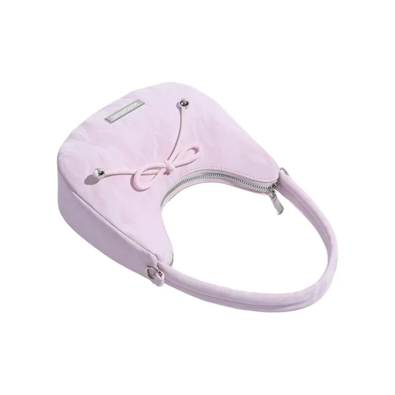 MARKANGARO Polyester Crossbody Handbag Women's White/Pink-7