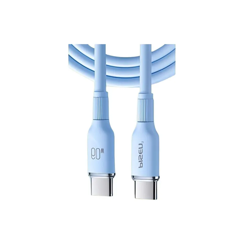 PISEN Fast Charging Cable Apple Liquid Silicone Cable 2m One Drag One Type-c To Type-c PD Fast Charging Cables-1