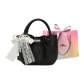 Black with Charm-Shopping Bag