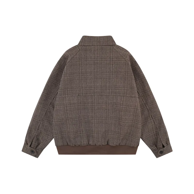 Vine Color Jackets Unisex Brown-1