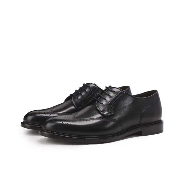Voguhomme Dress Shoes Men's Black-3